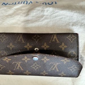 Pre-owned authentic Louis Vuitton wallet - does have CLG initials